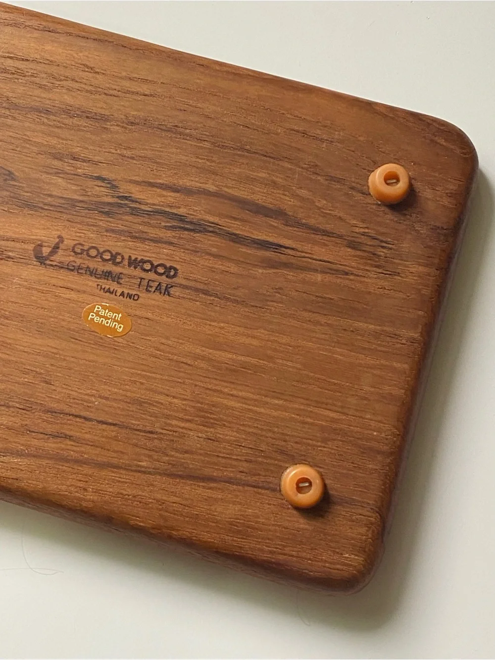 Goodwood Genuine Teak Serving Board - Warm Teak Finish